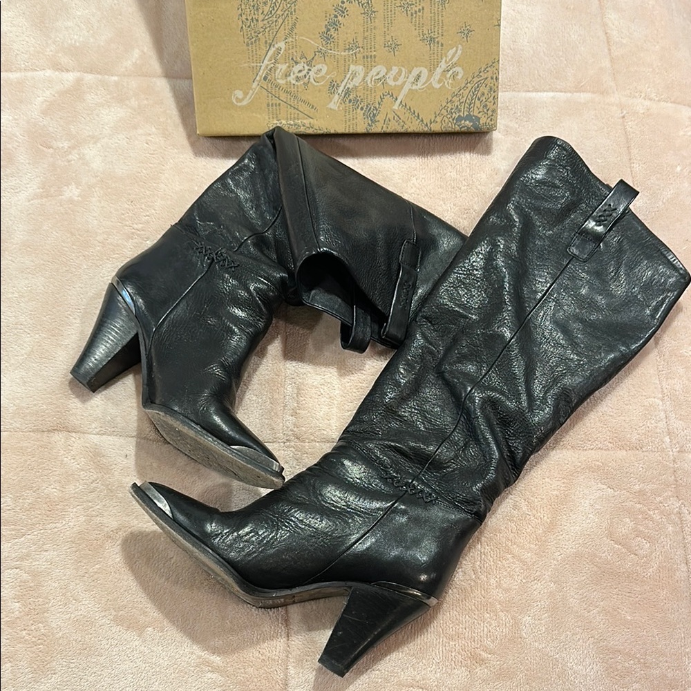 Free People Black Women's Boots